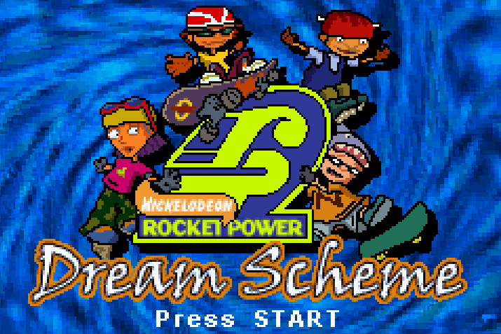 Rocket Power Dream Scheme Title Screen